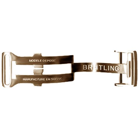 breitling 20 24 rose gold buckle deployment|breitling armbands for sale.